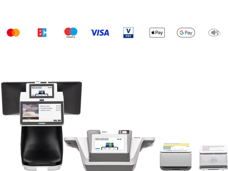 Kartenzahlung Kassensystem EC Cash integriert