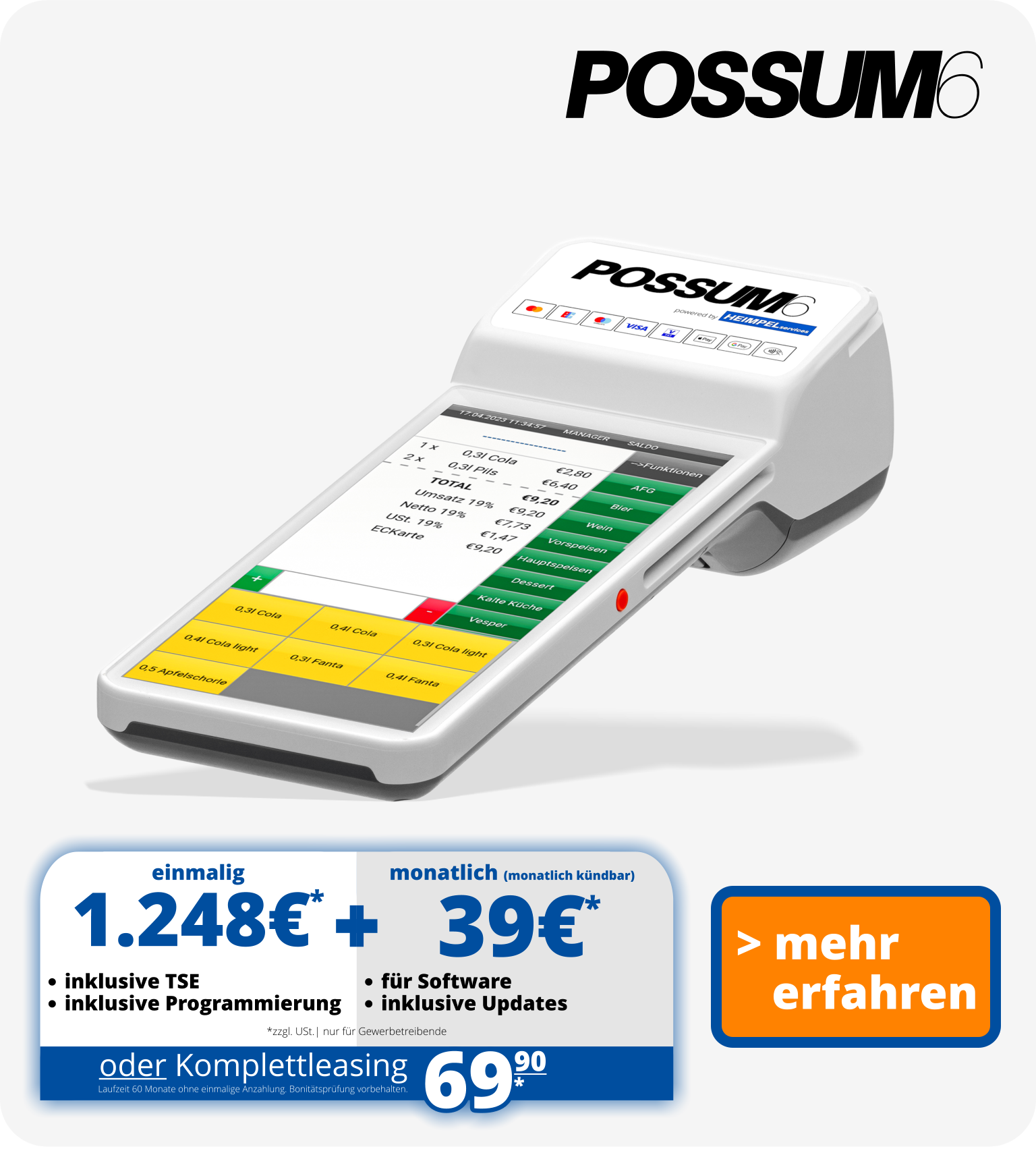 POSSUM6 Preis